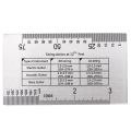 Baroque String Action Ruler Gauge Tool For Guitar And Acoustic Guitar. 