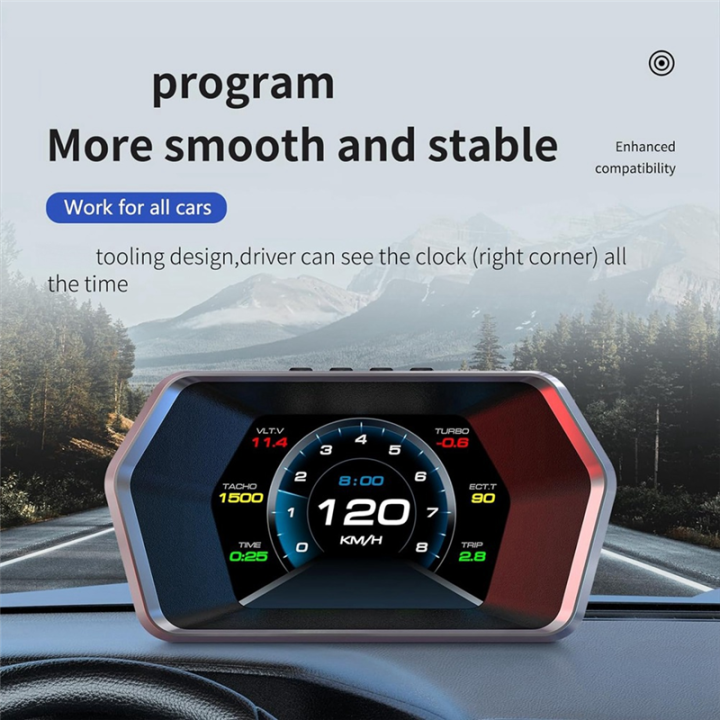 Car%20Heads%20Up%20Display,%20Car%20Smart%20Obd2%20Gauge%20Display,%20Gps%20Speedometer%20with%20Vehicle%20Speed,%20Rpm,%20Fuel%20Consumption%20Voltage%20-%20Image%205