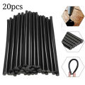 Hot Melt Black Glue Gun Sticks 20pcs. 