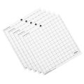 10pcs/1Pc Replacement Cutting Mat Transparent Adhesive Mat with Measuring Grid 12*12-Inch for Silhouette Cameo Plotter Machine. 