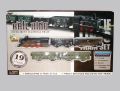 Train Set - Rail King - 19pcs Set - Large Size - Battery Operated Toy Train With Track. 