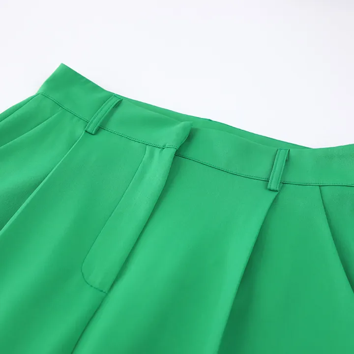 Women%20Casual%20Suit%20Trousers%20Elegant%20High%20Waist%20Pleated%20Long%20Pants%20Loose%20Straight%20Wide%20Leg%20Trousers%20-%20Image%203