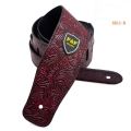 NEW Guitar Parts Widen Electric Guitar Strap Crocodile Snake Skin Embossed PU leather Acoustic Guitar Belt Bass Strap S511. 