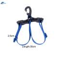 Diving Fins Strap Swim Flippers Buckles for Scuba Diving Swimming Equipment Blue. 