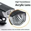 Bicycle Light USB Rechargeable 300 Lumens 3 Mode Bicycle Front Light Lamp Waterproof 6000K Bike Headlight Cycling LED Flashlight. 