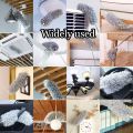 Microfiber Flexible Duster for Fan Cleaning Mop with Long Rod | Fan Cleaner Brush with Long Rod | Spider Web Cleaner Stick | Fan Cleaning Brush | Fan Duster| Dusting Brush for Home Cleaning. 