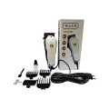 WAER Professional Hair Clipper - White WAER-8808. 
