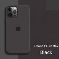 Silicone back covers for Iphone x / Iphone XR / Iphone 11 / Iphone 11 pro / Iphone 11 pro max / Iphone 12 / Iphone 12 pro / Ipone 12 pro max / iphone 12 mini / Iphone 13 / Iphone 13 pro / Iphone 13 pro max - Black. 