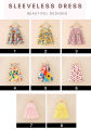 Dress Baby Girl Skirt Halter Belt Dress Girl Lovely Princess Children Cotton Slings 1 to 4 yrs old Baju Budak Perempuan. 