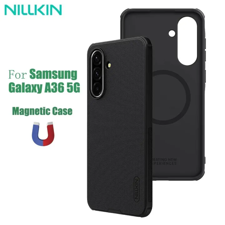Nillkin For Samsung Galaxy A36 5G MagSafe Case Frosted Shield Pro Magnetic Case Shockproof Luxury Back Cover For Samsung A36 5G