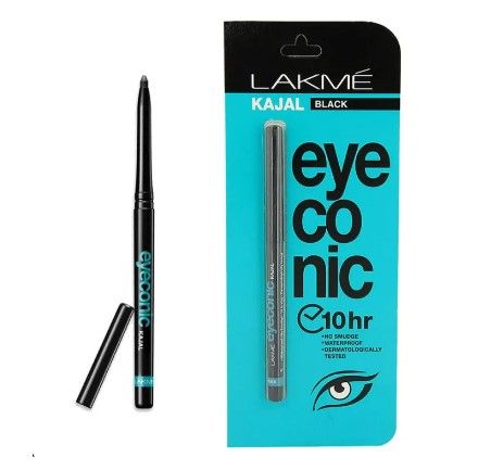 Lakmé Eyeconic Kajal Deep Black Color Waterproof