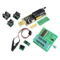 CH341A 24 25 Series EEPROM Flash BIOS USB Programmer Module + SOIC8 SOP8 Test Clip For EEPROM 93CXX / 25CXX / 24CXX. 
