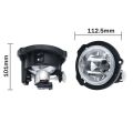 1 Pair LED Fog Light Front Bumper Fog Lamp Bulb Clear Lens for ota Avanza 2012-2019. 