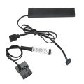 RGB Light Effect Motherboard Small 3pin 6pin Interface Chassis Graphics Card Faith Lights with Controller. 