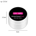 Myyeah 15ml Nail Extension Tips Pink White Quick Building Nail Art UV LED Builder Gel Nail Form Tip Polish DIY Manicure Tools. 
