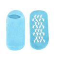 Socks Heel Gel Sock - Callus Rough Foot Care Treatment Soft Silicone Gel Lined Infused Lotion Spa Socks|1 Pairs Cotton Gel Sleeves for Repairing Softening Dry Cracked Feet Skins. 