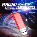 High speed 124 GB ​​USB flash drive external pen drive. 