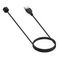 Bracelet USB Magnetic Attraction Plastic Charging Cable for Xiaomi Mi Band 5 / 6 / 7, Cable Length: 50cm(Black). 