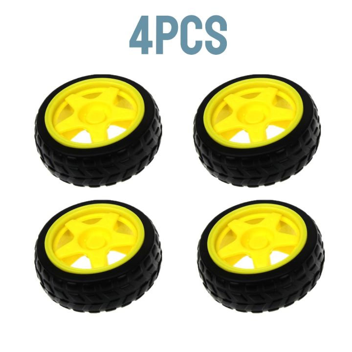 Smart%20Robot%20Car%20Tyres%20(Tires)%2065mm%20Wheels%20For%20Arduino%20BO%20Gear%20Motor%20Chassis%20-%20Image%204