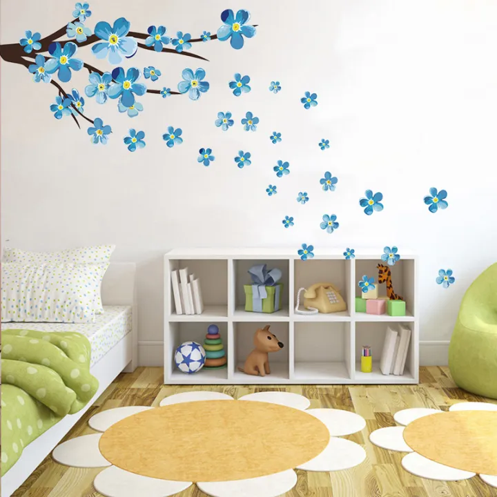 New%20Style%20Blue%20Plum%20Wall%20Sticker%20Art%20Decals%20Living%20Room%20Sofa%20Bedroom%20Wall%20Background%20Decorations%20Plum%20Blossom%20Stickers%20Wallpaper%20-%20Image%202