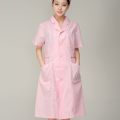 Qiaohushi Female Nurses' Uniform Short-Sleeved Summer Clothes up and down round Unlined Long Gown Shop Beauty Salon Nursing Home Nurse Work Clothes. 