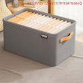 Thicken Steel Frame Clothes Organizer Pants Sweater Storage Cabinets Jeans Storage Box Wardrobe Clothes Storage Organizers. 