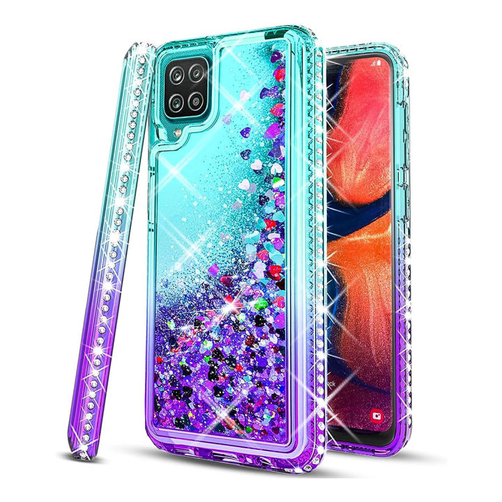 Mongo Diamond Samsung A12 New Design 2024 Any 3 Fancy Back Cover case High Quality Luxury Shockproof Armor Shiny Matte Look Case For Samsung Galaxy A12