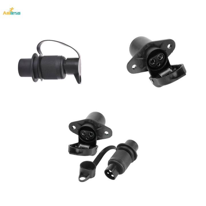 Plug Socket Trailer Connector RV for Auto Agricultural Machinery Boat plug