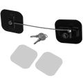 EITGZWAS 2X Refrigerator Strong Adhesive Lock for Cabinet File Drawer Window Child Safety with Keys. 