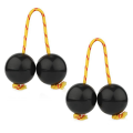 1 Pairs of Rhythm Balls, African Rattles Hand Percussion Instruments. 