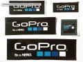 GoPro Sticker Set with 9 different stickers. 