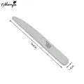 Monja Nail File Double Side Sandpaper Buffer 100/180/240 Grit Nail Polish File Gel Nail Polish File DIY Nail File Sanding Tools. 