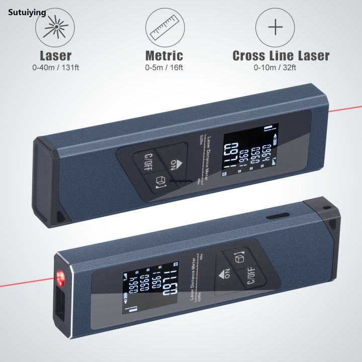 Distance meter alloy body portable 025 version] Aluminum light ...