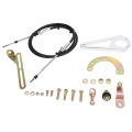 Hard Column Shift Linkage Kit Convenient Installation Transmission Column Shift Linkage Kit for 2004R 4L60 4L80E Transmission. 