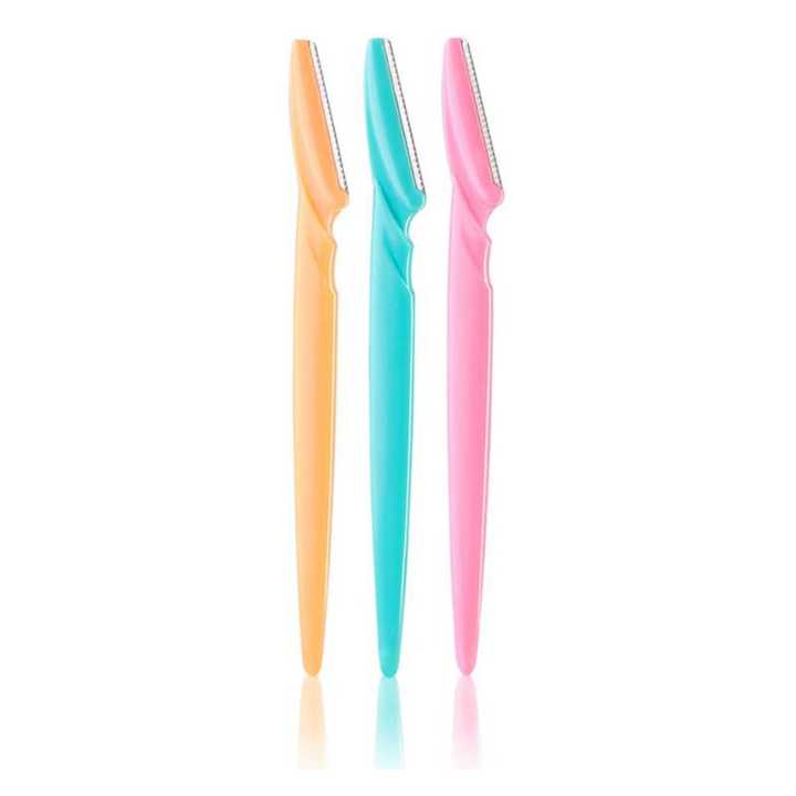 Portable Tinkle Eyebrow Razors - 3