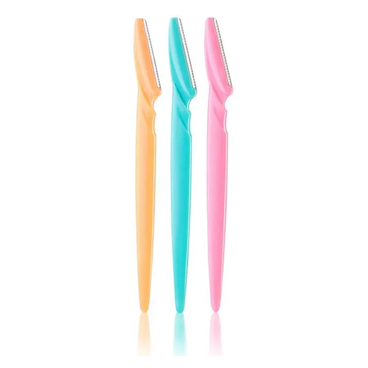 Portable Tinkle Eyebrow Razors - 3
