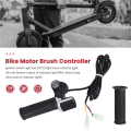 48V 1000W Electric Scooter Brushed Controller Motor+Throttle Twist Grip Kit Replacement Spare Parts for Electric Scooter Bicycle E-Bike. 