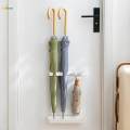 Wall Mounted Umbrella Rack Stand Umbrella Storage Holder for Indoor Entryway. 