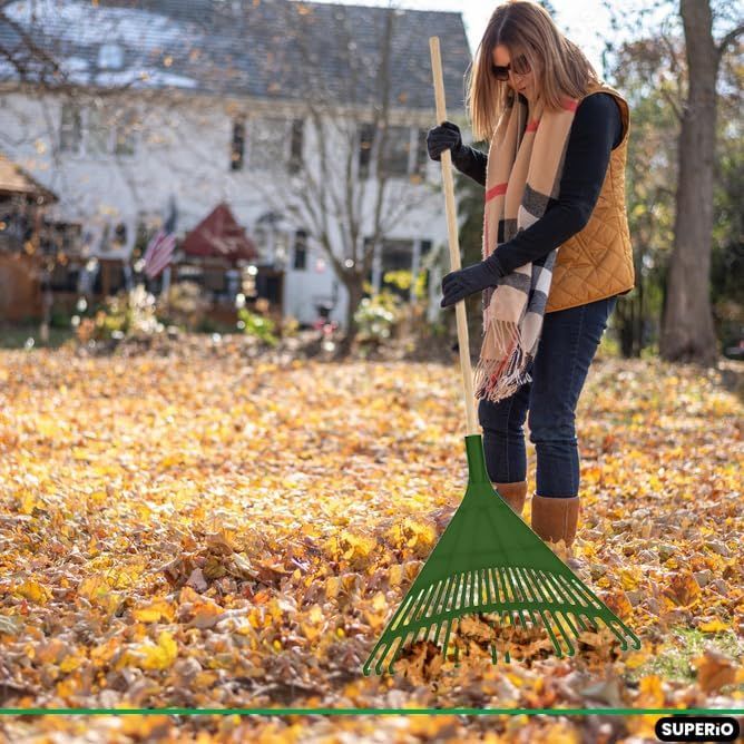 Ekel%20Broom%20Plastic,%20Garden%20Broom%20Plastic,%20Adult%20Rake%20with%20Hardwood%20Handle,%20Durable%20Plastic%20Head%20to%20Sweep%20Leaves%20in%20Lawn%20and%20Tidying%20Up%20The%20Garden%20-%20Image%205