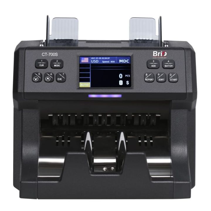 Cash Counting Machine - Mix Value, Multi - Currancy = Brio CT 700S ...