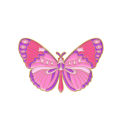 1PC/5PCS Fashion Cartoon Cute Exquisite Colorful Butterfly Insect Enamel Brooch Lovers Badge Gift Clothing Bag Accessories. 