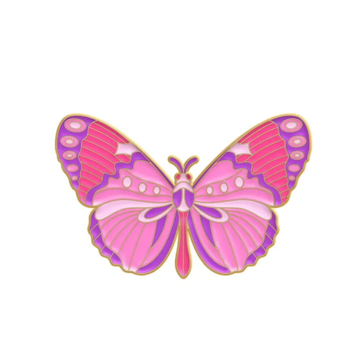 1PC/5PCS%20Fashion%20Cartoon%20Cute%20Exquisite%20Colorful%20Butterfly%20Insect%20Enamel%20Brooch%20Lovers%20Badge%20Gift%20Clothing%20Bag%20Accessories%20-%20Image%209