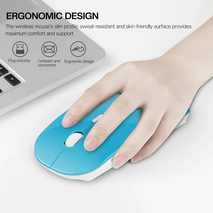 Mouse wireless Bluetooth 5.0 2.4G Luci LED RGB Silenzio Mouse intelligente per il sonno per computer portatile Mouse da gioco Mouse ottico USB Mouse wireless Bluetooth 5.0 2.4G Luci LED RGB Silenzio Mouse intelligente per il sonno per computer portatile Mouse da gioco Mouse ottico USB