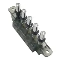 LKPCIGCXM 2X Range Hood Keyboard Switch MQ165 AC 250V 4A 5 Button Board Switches for Range Hood. 