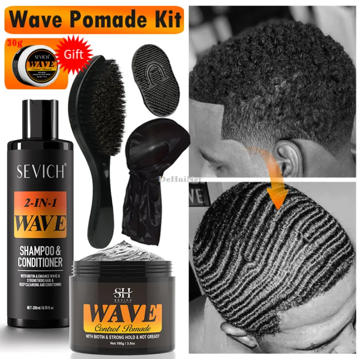 DeHuiNet%203.53oz%20Biotin%20Waves%20Control%20Pomade%20For%20Men%20Sevich%20Sport%20Strong%20Hold%20Wave%20Hair%20Gel%20With%20Brush%20Wavy%20Hair%20Oil%20Shampoo%20Conditioner%20-%20Image%202