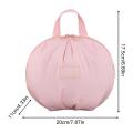 Underwear Travel Bag Divided Storage Tote Bag With Handle For Panties Zippered Multi-Layered Bra Organizer Pouch For Women. 