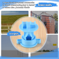 100Pcs Electric Fence Wire Insulators Pulse Electronic Fencing Accessories Middle Pole Insulator. 