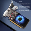 Computer Graphics Card PCI Express 1.1 X16 High Definition Multimedia Interface Cooling Fan Gaming Graphics Card 64bit GT610 2GB for Computer. 