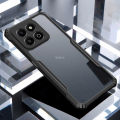 Quiberk for Honor X6b 4G Case Edge-Reinforced Shockproof Hard Transparent Phone Cover. 