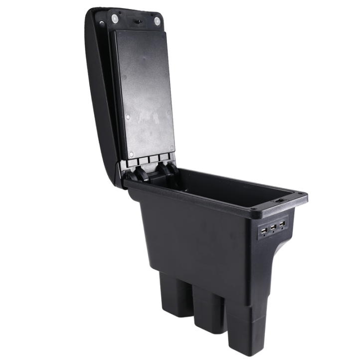 Center Armrest Box Assembly Storage Box with USB Ports Center Armrest ...